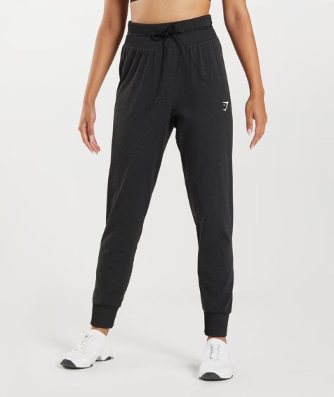 Women's Gymshark Vital Seamless 2.0 Jogger Black | NZ 5UQZMG